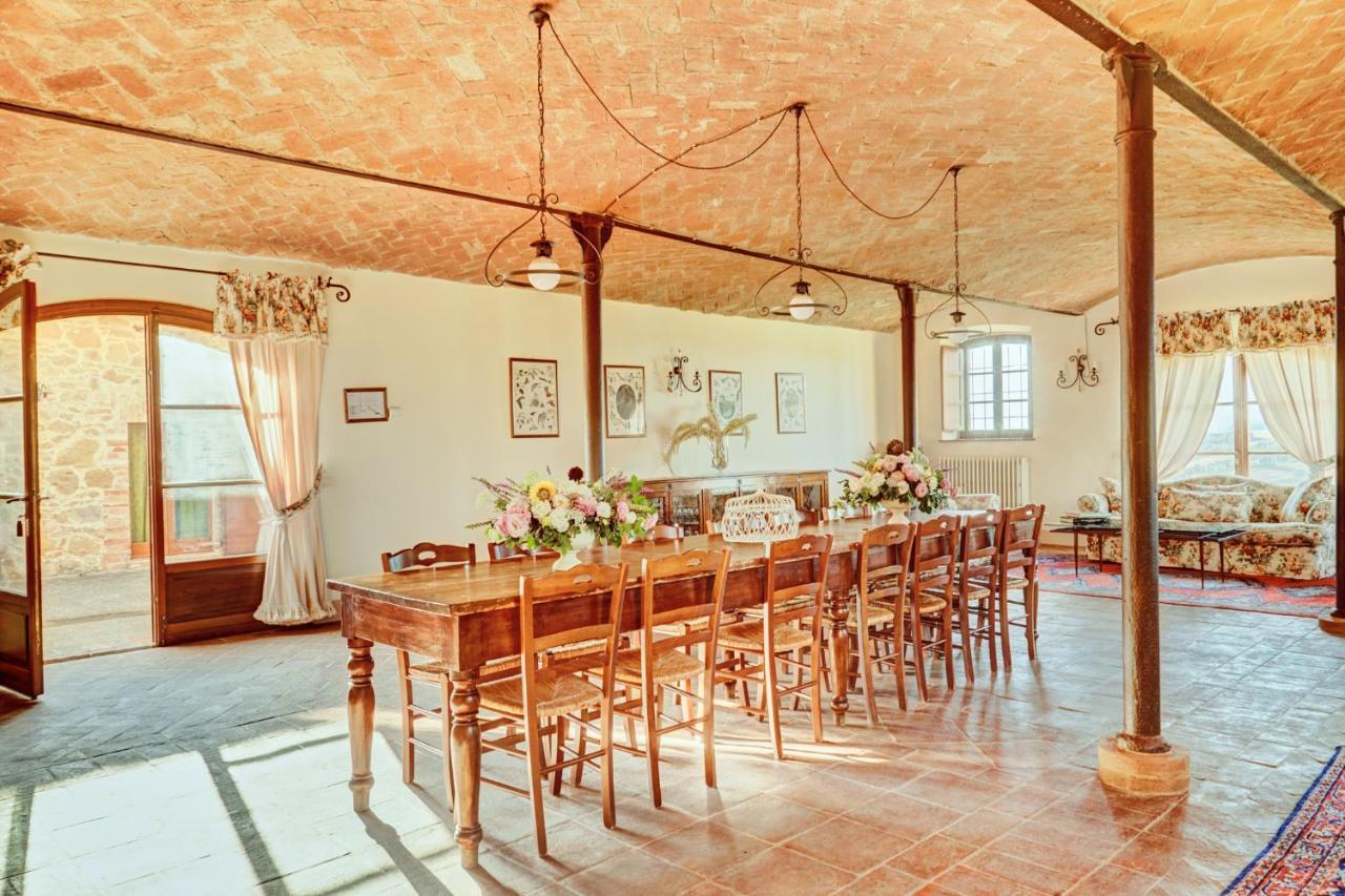 Villa Apparita Pienza Exterior foto