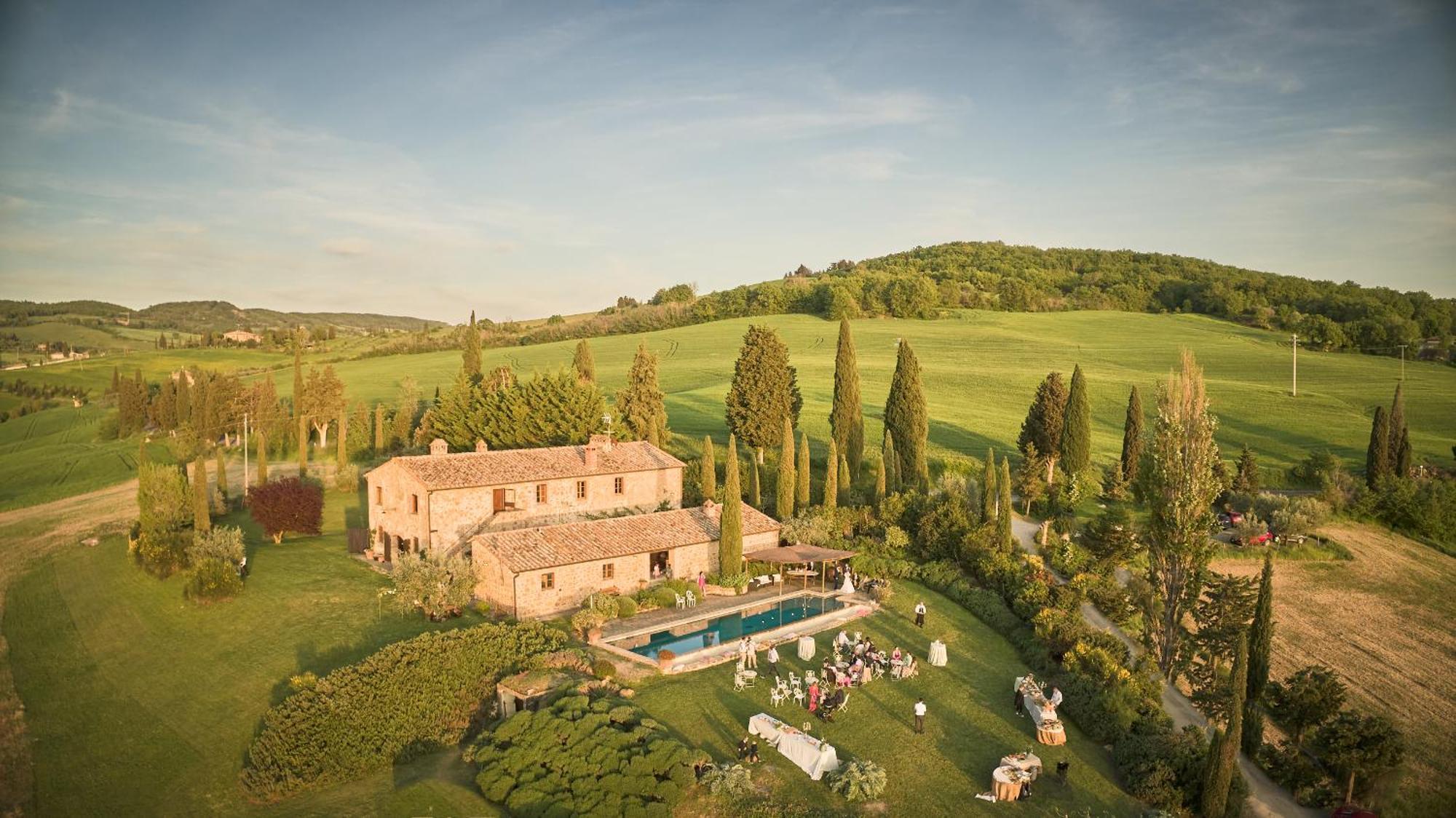 Villa Apparita Pienza Exterior foto