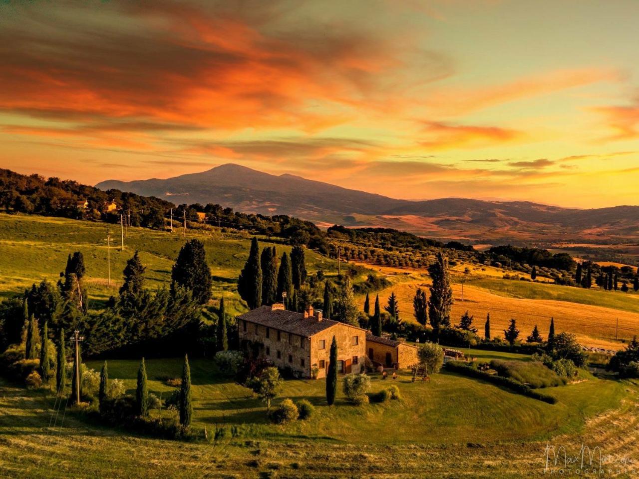 Villa Apparita Pienza Exterior foto